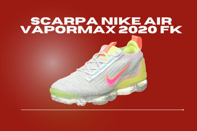 Scarpa Nike Air Vapormax 2020 FK, da corsa comoda in Offerta