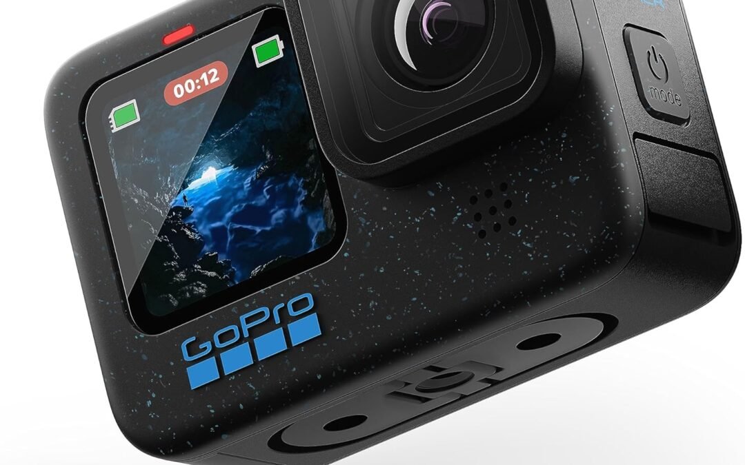 GoPro HERO12 Black – Action camera impermeabile con webcam, stabilizzazione